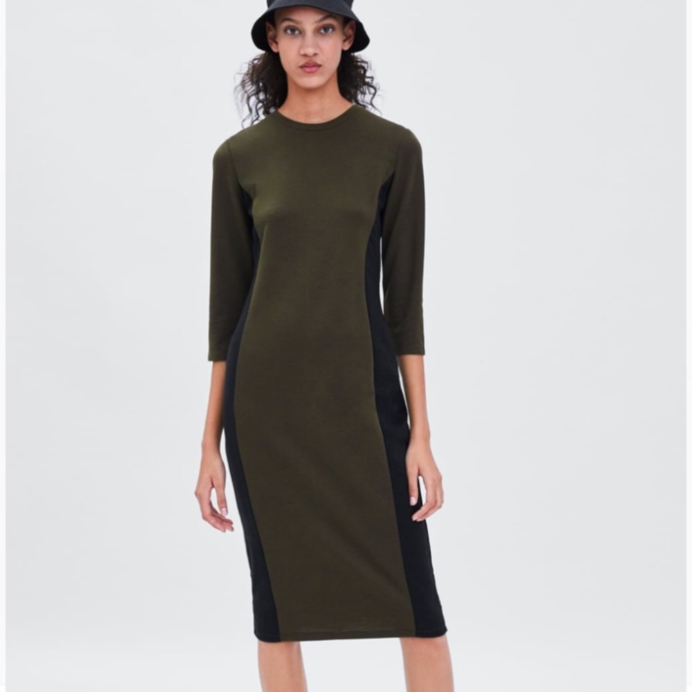 Zara Color block dress